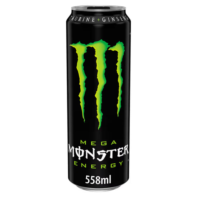 Monster Energy Drink Mega Resealable Can 558ml