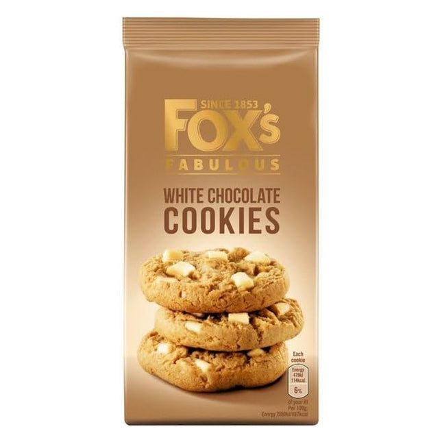 Fox's Chunkie Cookies White Chocolate Chunks 180g