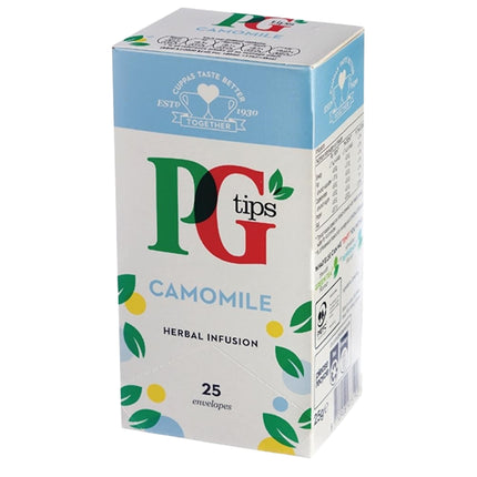PG Tips Envelopes 25s Box Chamomille Tea 25g