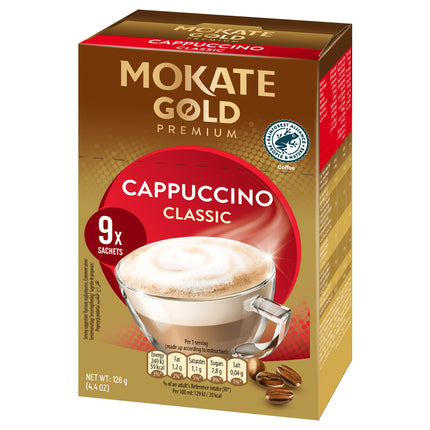 Mokate Gold Premium Classic Cappuccino 9x14g