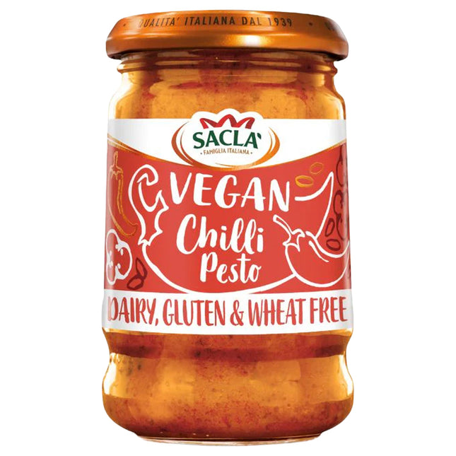 Sacla Vegan Chilli Pesto 190g