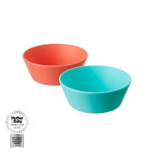 Nuby Bright Bowls 2Pk