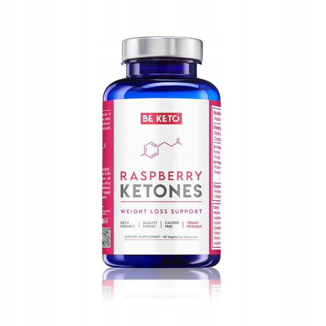 BeKeto Raspberry Ketones 60 Capsules