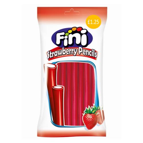 Fini Strawberry Tubes 12X140G £1.25 Pmp