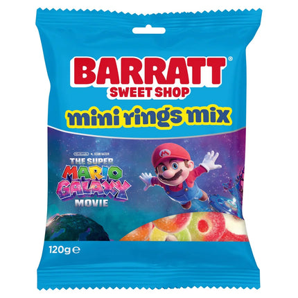 Barratt Super Mario Mini Rings Mix 120g