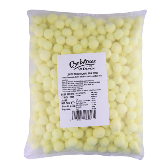Bristows Lemon Bulk Traditional Bonbons 3kg