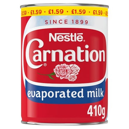 CARNATION Evp Mlk 12x410g PMP £1.59