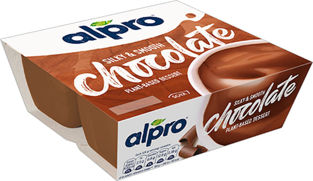 Alpro Silky Smooth Chocolate Dessert 4 x 125ml