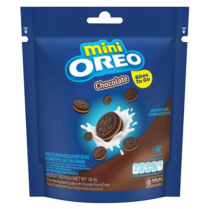 Oreo Mini Pouch Bites To Go Chocolate 58.4g