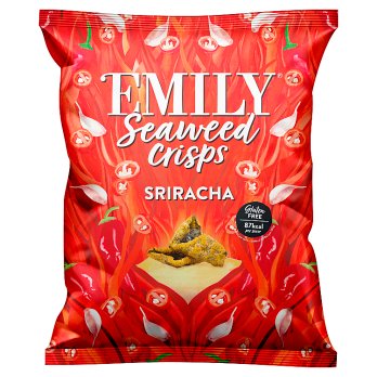 Emily Seaweed Crisps Sriracha 50g