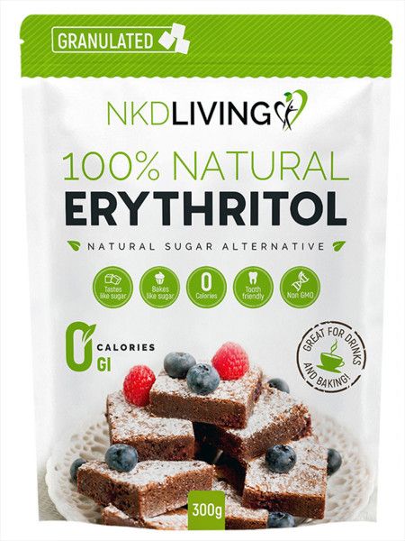 NKD Living Erythritol Granulated 300g