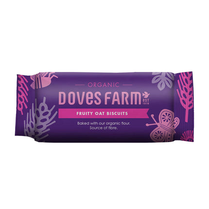 Doves Farm Organic Fruity Oat Biscuits 200g