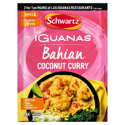 Schwartz Las Iguanas Bahain Coconut Curry 25G