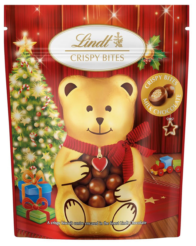 Lindt Crispy Bites Teddy Pouch 120G