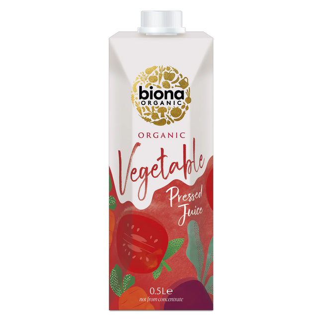 Biona Organic Vegetable Juice Pressed Tetra 500ml