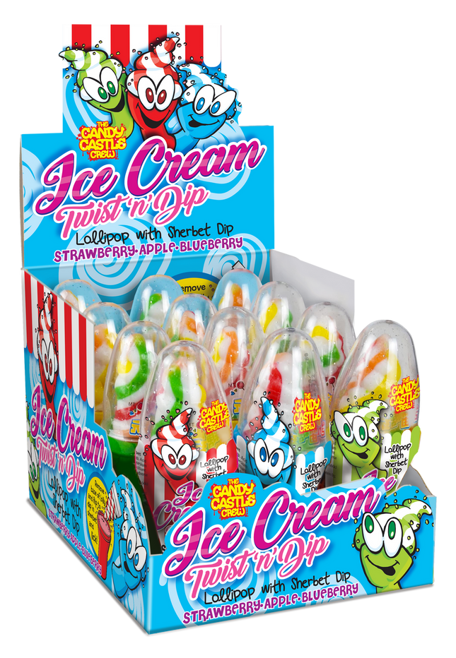 CCC Ice Cream Twist & Dip 27g