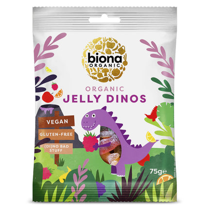 Biona Organic Jelly Dinos 75g