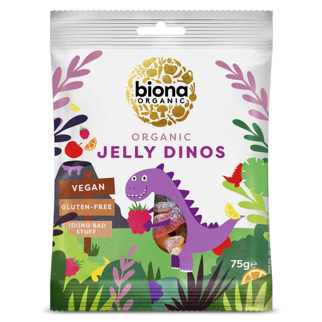 Biona Organic Jelly Dinos 75g