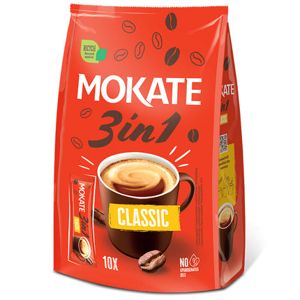 Mokate Coffee In Bags 3In1 Classic 10x17g