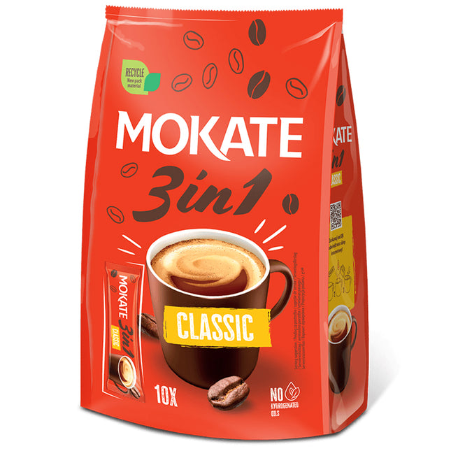 Mokate Coffee In Bags 3In1 Classic 10x17g