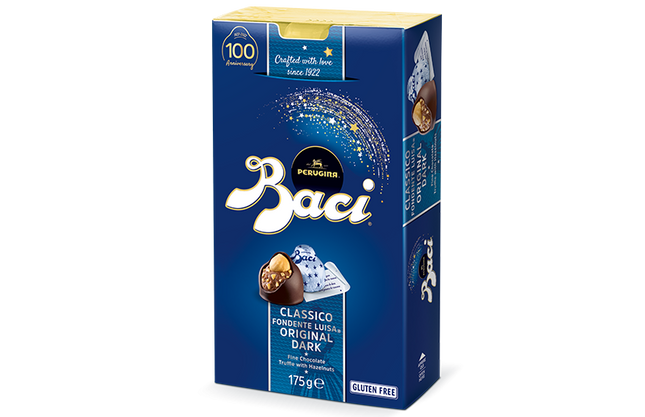 Baci Original Dark Chocolate With Truffle & Hazelnuts 175G