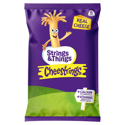 Cheestrings Cheddar Original 8Pk 160G