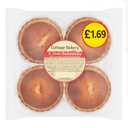Cottage 4 Jam Bakewells PM £1.69