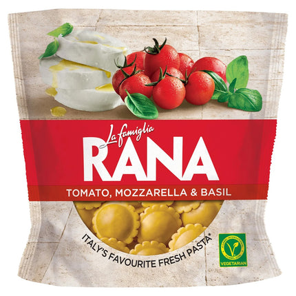 Giovanni Rana Tomato Basil & Mozzarella Tortelloni 250G