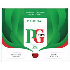 PG Tips Tea 200 Bags Box 400g