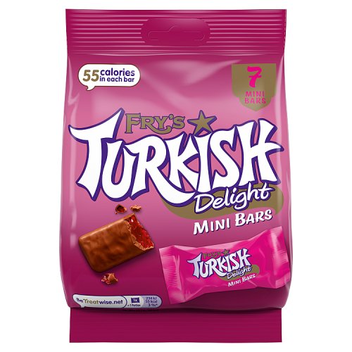 Fry's Turkish Delight Mini Bars 105g