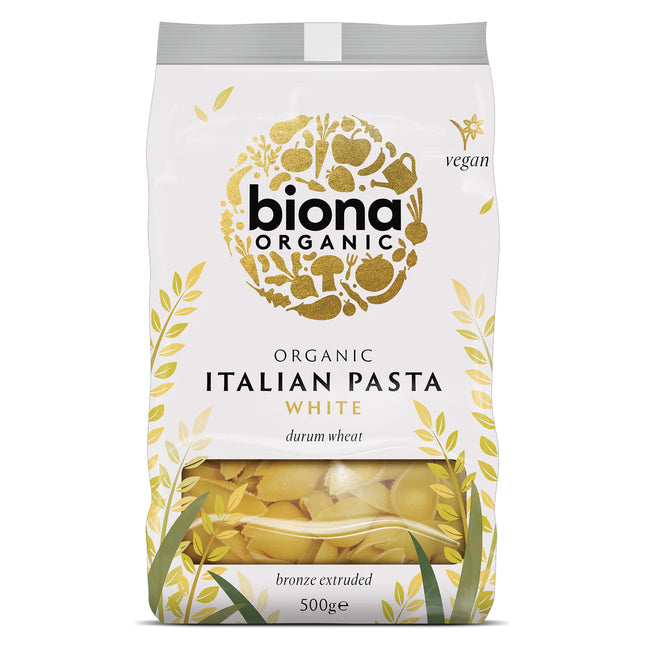 Biona Organic White Conchiglie (Shells) 500g