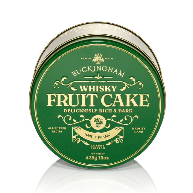 Buckingham Cakes Whisky Fruit Cake flavoured with Scotch 425g