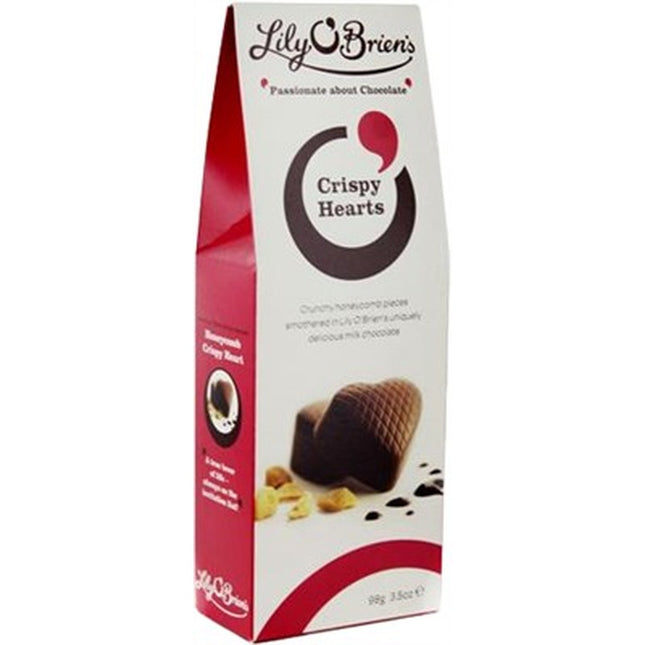 Lily O'Brien's Crispy Hearts Pouch 128g