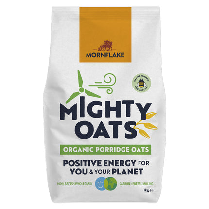 Mornflake Mighty Oats Organic 1000g