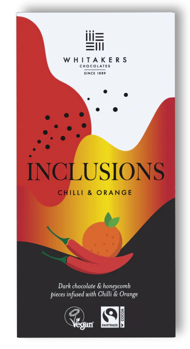 Whitakers Chocolate Whitakers Dark Chilli & Orange 90g