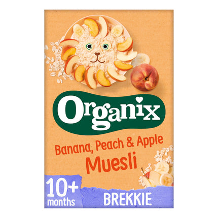 Organix Banana, Peach & Apple Muesli 200g