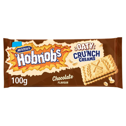 McVitie's Hobnob Oaty Milk Choc cream 100g