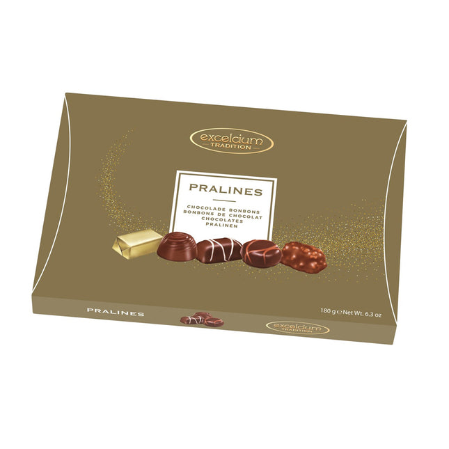 Hamlet Excelcium Assorted Pralines Gold Gift Box 180g