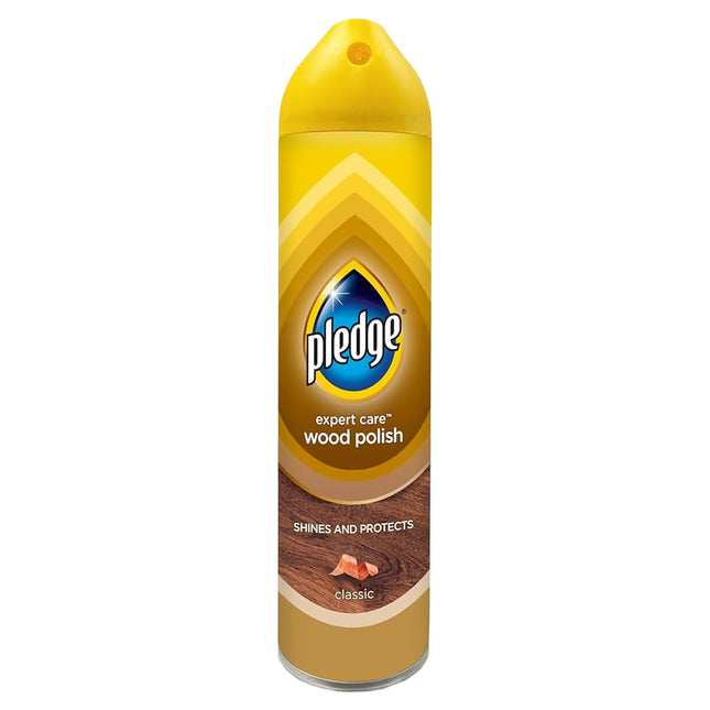 Pledge Aerosol Wood Polish Classic 250ml