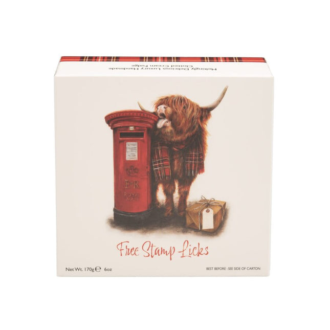 Gardiners Lana Mathieson Free Stamp Licks Carton Of Clotted Cream Fudge 170g