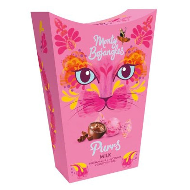 Monty Bojangles Diamond Empress cat tin of assorted truffles 200g