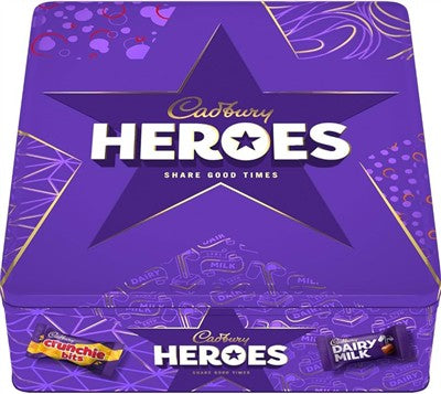 Cadbury Heroes Tin 600G
