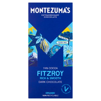 Montezumas Fitzroy Dark 74% Bars 90g