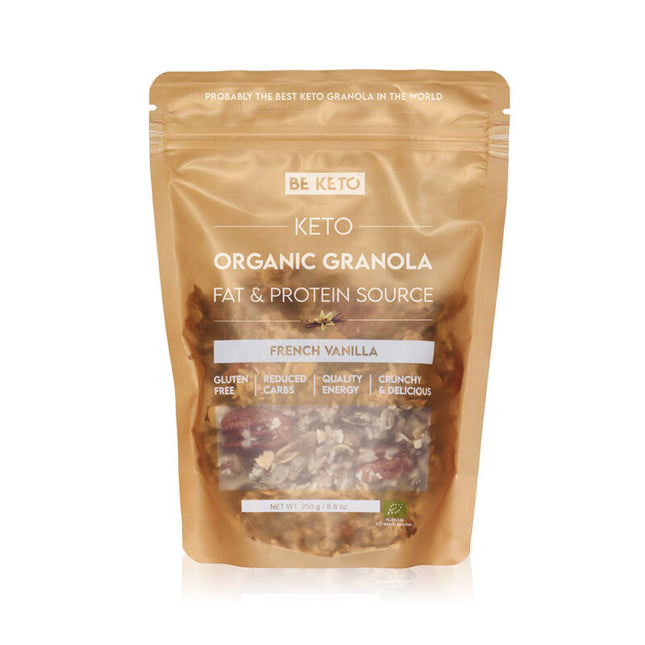 BeKeto Keto Granola French Vanilla 250g