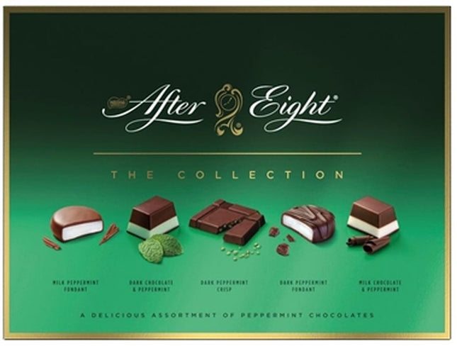 After Eight Collection Dark & Milk Peppermint Chocolate Box 199g