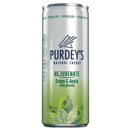 Purdeys Rejuvenation Grape & Apple Can 250ml