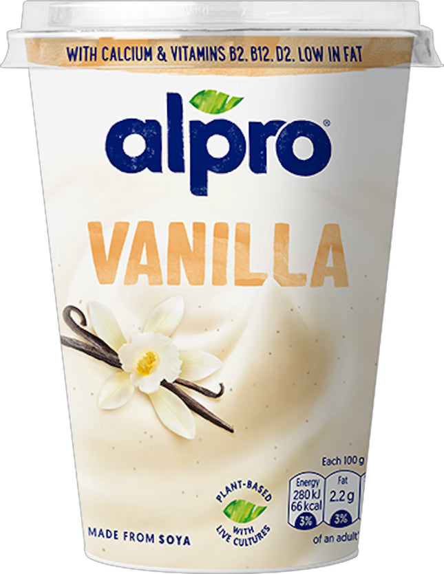 Alpro Vanilla Yoghurt Alternative 500g