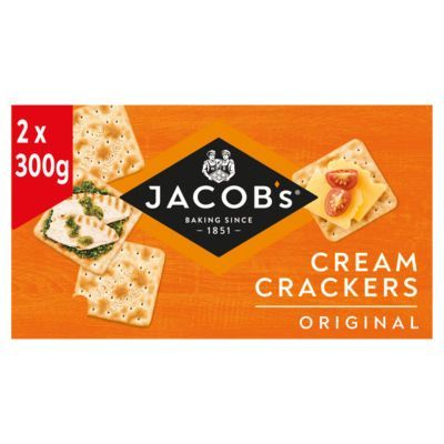 Jacob's Original Cream Crackers Twin pack 2 x 300g