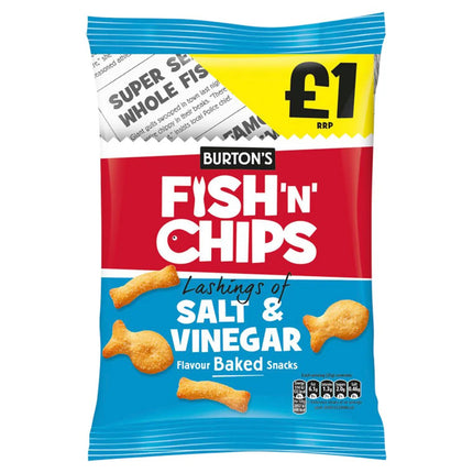 Burton's Fish N Chips £1 PMP 110g