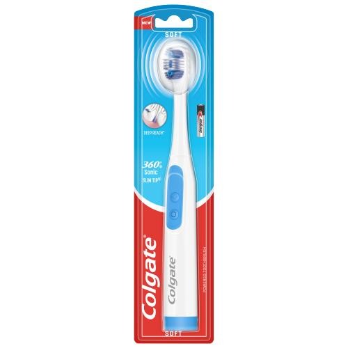 Colgate Toothbrush 360 Battery Floss Tip